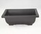 Rectangular Brown Plastic Bonsai Training Pot + Tray Set - 8.5"x 6.5"x 2.75"